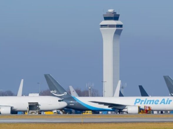 El rápido crecimiento y la expansión de la flota de Amazon Air